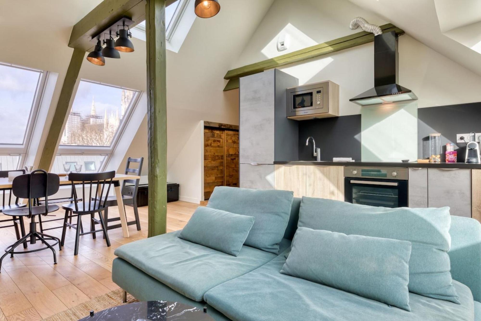 Armand Superbe F4 Centre Rouen Vue Incroyable ! Apartman Kültér fotó